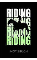 Riding Notizbuch