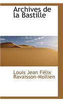 Archives de La Bastille: (English)