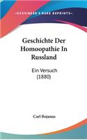 Geschichte Der Homoopathie In Russland