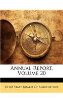 Annual Report, Volume 20: (English)