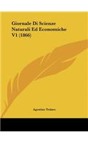 Giornale Di Scienze Naturali Ed Economiche V1 (1866)