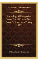 Anthology of Magazine Verse for 1921 and Year Book of American Poetry (1921)