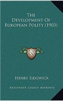 The Development of European Polity (1903)