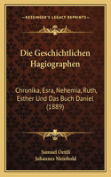Die Geschichtlichen Hagiographen