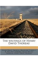 The writings of Henry David Thoreau Volume 8
