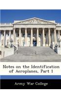 Notes on the Identification of Aeroplanes, Part 1