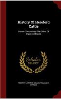 History Of Hereford Cattle: (English)