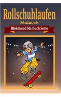 Rollschuhlaufen Malbuch