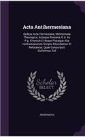 Acta Antihermesiana