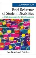 Brief Reference of Student Disabilities