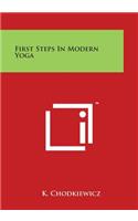 First Steps in Modern Yoga