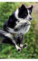 Border Collie February Notebook Border Collie Record, Log, Diary, Special Memories, To Do List, Academic Notepad, Scrapbook & More