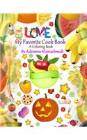 My Favorite Cook Book A Coloring Book