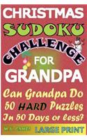 Christmas Sudoku Challenge For Grandpa