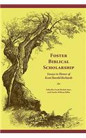 Foster Biblical Scholarship