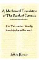 Mechanical Translation of the Book of Genesis