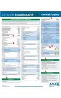ICD-10-CM 2019 Snapshot Coding Card: General Surgery
