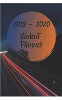 Student Planner 2019 - 2020: Unique weekly student planner with Notes, Project, Design and Password Keeper Pages with motivational quotes on monthly dividers.