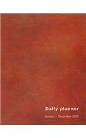 Daily Planner January-December 2020