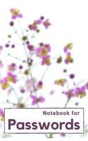 Notebook for Passwords
