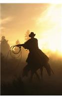 2020 Weekly Planner Horse Photo Equine Cowboy Lasso Sunset 134 Pages