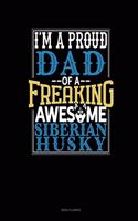 I Am A Proud Dad Of A Freaking Awesome Siberian Husky: Menu Planner
