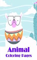 Animal Coloring Pages: Christmas Coloring Book for Children, Preschool, Kindergarten age 3-5