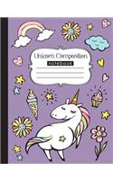 Unicorn Composition Notebook