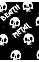 Death Metal Skull Journal