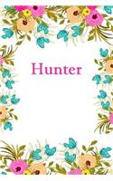 Hunter: Hunter Journal Diary Notebook