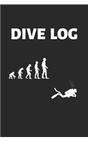 Dive Log: Log Book for 100 Dives, 6 X 9