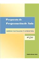 Propuesta De Programacion De Aula Lengua Castellana Y Literatura