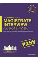 Magistrate Interview Questions