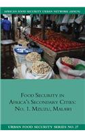 Food Security in Africa's Secondary cities