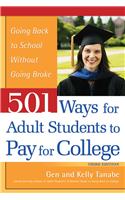 501 Ways for Adult Students to Pay for College