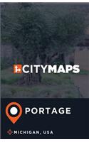 City Maps Portage Michigan, USA