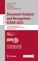 Document Analysis and Recognition - Icdar 2023