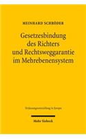 Gesetzesbindung des Richters und Rechtsweggarantie im Mehrebenensystem