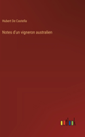 Notes d'un vigneron australien
