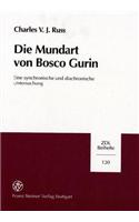 Die Mundart Von Bosco Gurin