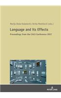 Language and its Effects: Proceedings from the 31st International Conference of the Croatian Applied Linguistics Society