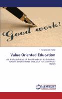 Value Oriented Education