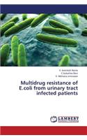 Multidrug Resistance of E.Coli from Urinary Tract Infected Patients