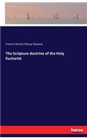 Scripture doctrine of the Holy Eucharist