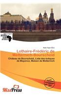 Lothaire-Fr D Ric de Metternich-Bourscheid