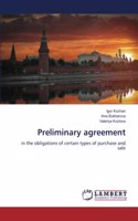 Preliminary agreement