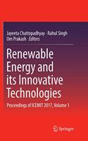 Renewable Energy and Its Innovative Technologies
