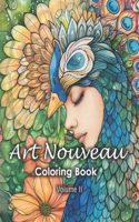 The Art Nouveau Coloring Book
