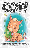 Cow Coloring Book For Adults