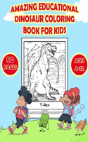 Amazing Educational Dinosaur Coloring Book for Kids